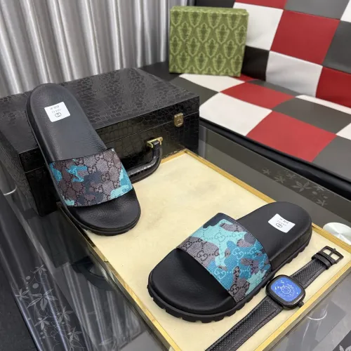 Gucci Slippers For Men #1434998 $48.00 USD, Wholesale Replica Gucci Slippers