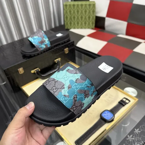 Replica Gucci Slippers For Men #1434998 $48.00 USD for Wholesale