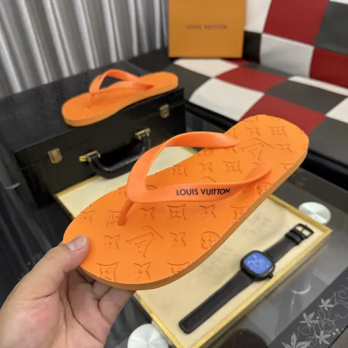 Louis Vuitton Slippers For Men #1435000 $45.00 USD, Wholesale Replica Louis Vuitton Slippers