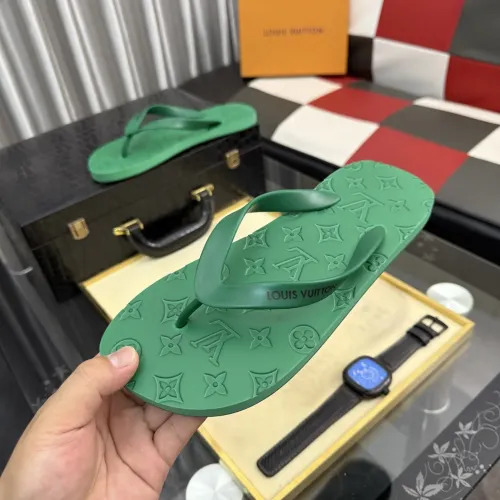 Louis Vuitton Slippers For Men #1435001 $45.00 USD, Wholesale Replica Louis Vuitton Slippers