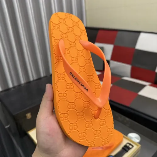 Replica Balenciaga Slippers For Men #1435002 $45.00 USD for Wholesale