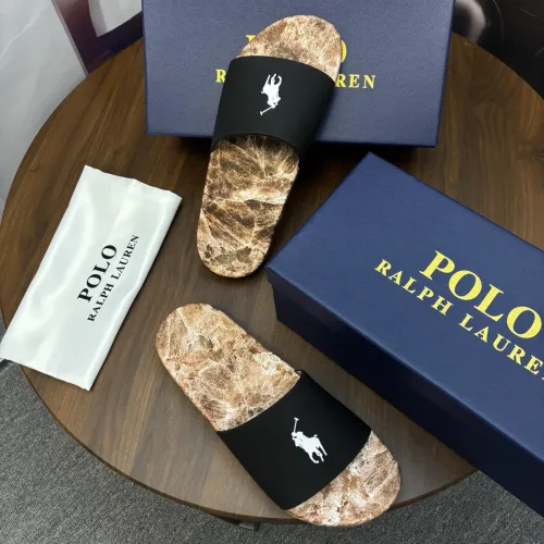 Replica Ralph Lauren Polo Slippers For Men #1435064 $45.00 USD for Wholesale