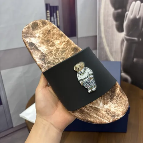 Replica Ralph Lauren Polo Slippers For Men #1435066 $45.00 USD for Wholesale