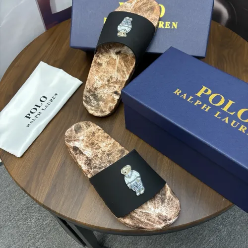 Replica Ralph Lauren Polo Slippers For Men #1435066 $45.00 USD for Wholesale