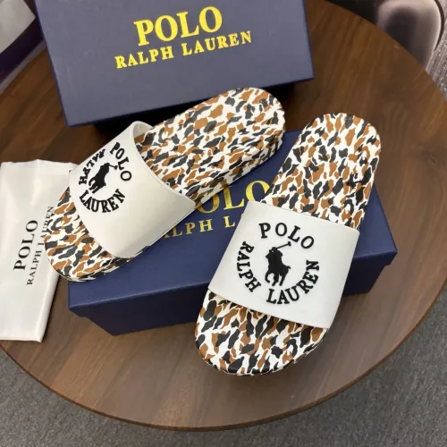 Replica Ralph Lauren Polo Slippers For Men #1435073 $45.00 USD for Wholesale