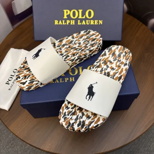 Replica Ralph Lauren Polo Slippers For Men #1435074 $45.00 USD for Wholesale