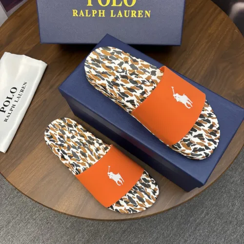Replica Ralph Lauren Polo Slippers For Men #1435075 $45.00 USD for Wholesale