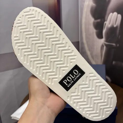 Replica Ralph Lauren Polo Slippers For Men #1435076 $45.00 USD for Wholesale