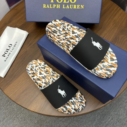 Replica Ralph Lauren Polo Slippers For Men #1435076 $45.00 USD for Wholesale