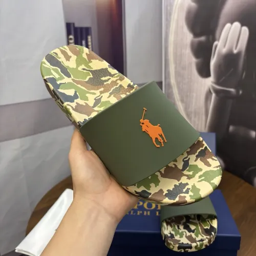 Replica Ralph Lauren Polo Slippers For Men #1435086 $45.00 USD for Wholesale