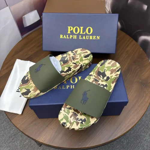 Replica Ralph Lauren Polo Slippers For Men #1435087 $45.00 USD for Wholesale