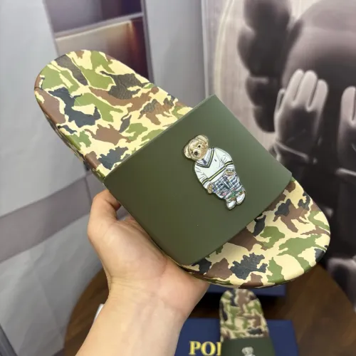 Replica Ralph Lauren Polo Slippers For Men #1435090 $45.00 USD for Wholesale