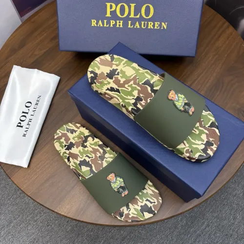 Replica Ralph Lauren Polo Slippers For Men #1435092 $45.00 USD for Wholesale