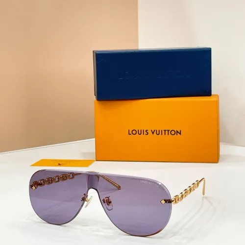 Louis Vuitton AAA Quality Sunglasses #1435100 $60.00 USD, Wholesale Replica Louis Vuitton AAA Quality Sunglasses