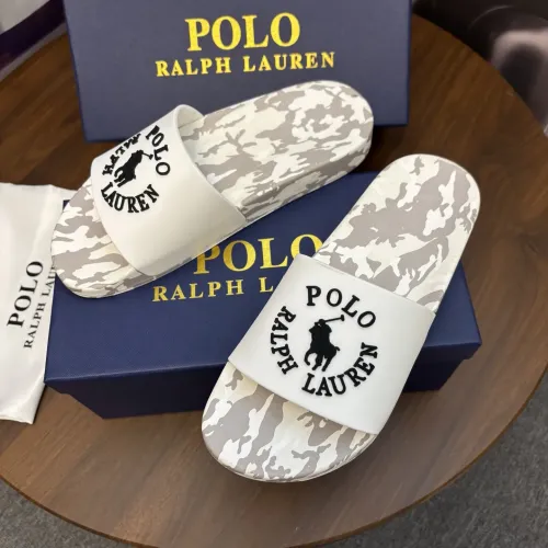 Replica Ralph Lauren Polo Slippers For Men #1435114 $45.00 USD for Wholesale
