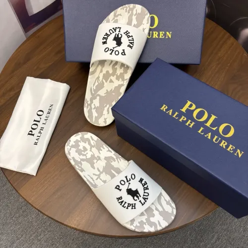 Replica Ralph Lauren Polo Slippers For Men #1435114 $45.00 USD for Wholesale