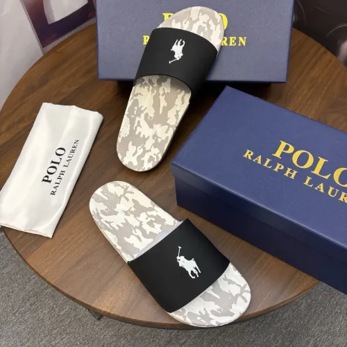 Replica Ralph Lauren Polo Slippers For Men #1435117 $45.00 USD for Wholesale