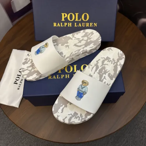 Replica Ralph Lauren Polo Slippers For Men #1435124 $45.00 USD for Wholesale