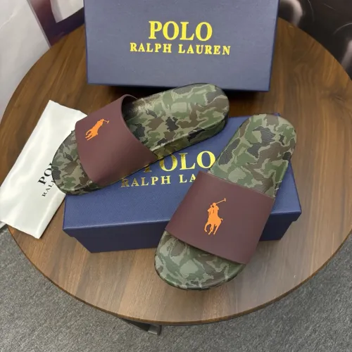 Replica Ralph Lauren Polo Slippers For Men #1435128 $45.00 USD for Wholesale