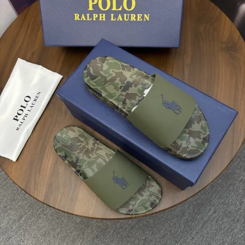 Replica Ralph Lauren Polo Slippers For Men #1435130 $45.00 USD for Wholesale