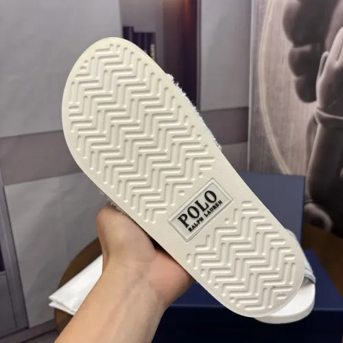 Replica Ralph Lauren Polo Slippers For Men #1435132 $45.00 USD for Wholesale