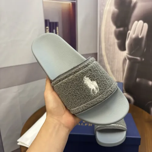 Replica Ralph Lauren Polo Slippers For Men #1435134 $45.00 USD for Wholesale