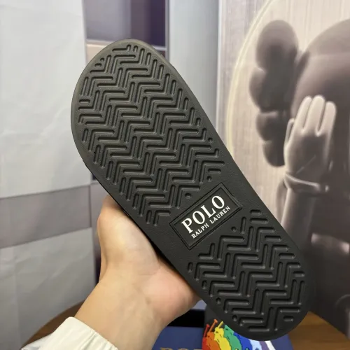 Replica Ralph Lauren Polo Slippers For Men #1435144 $45.00 USD for Wholesale