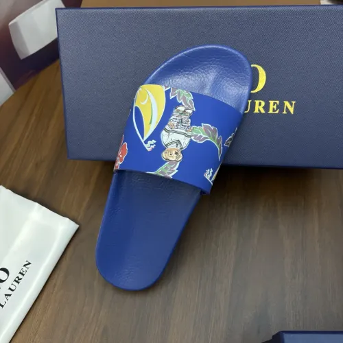 Replica Ralph Lauren Polo Slippers For Men #1435146 $45.00 USD for Wholesale