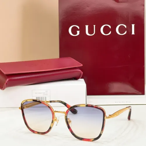 Gucci AAA Quality Sunglasses #1435152 $64.00 USD, Wholesale Replica Gucci AAA Quality Sunglasses