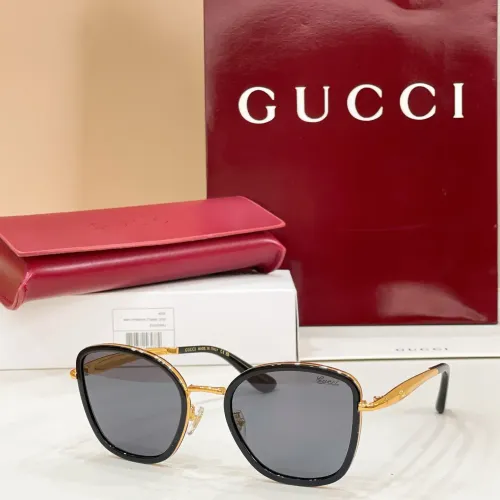 Gucci AAA Quality Sunglasses #1435154 $64.00 USD, Wholesale Replica Gucci AAA Quality Sunglasses