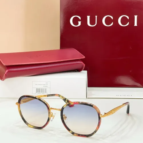 Gucci AAA Quality Sunglasses #1435159 $64.00 USD, Wholesale Replica Gucci AAA Quality Sunglasses