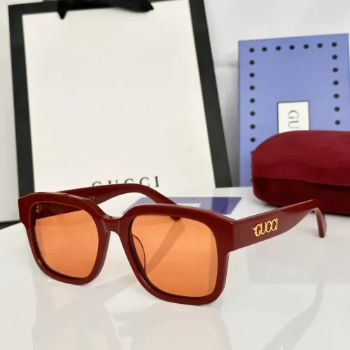 Gucci AAA Quality Sunglasses #1435170 $52.00 USD, Wholesale Replica Gucci AAA Quality Sunglasses