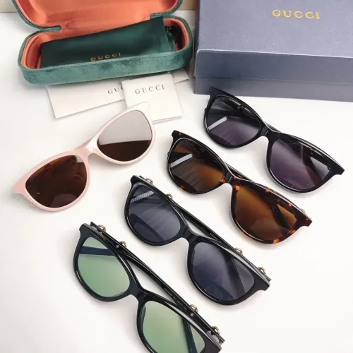 Replica Gucci AAA Quality Sunglasses #1435179 $45.00 USD for Wholesale