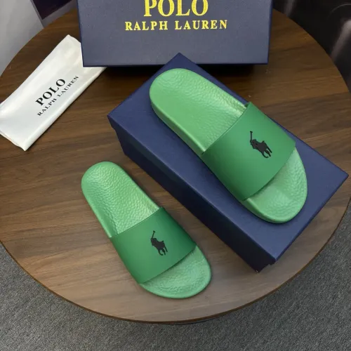 Replica Ralph Lauren Polo Slippers For Men #1435183 $45.00 USD for Wholesale