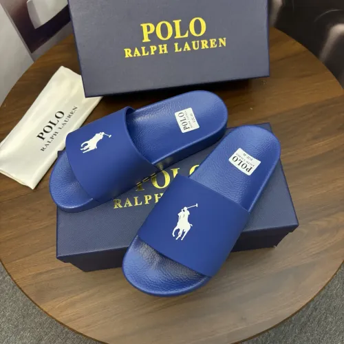 Replica Ralph Lauren Polo Slippers For Men #1435187 $45.00 USD for Wholesale