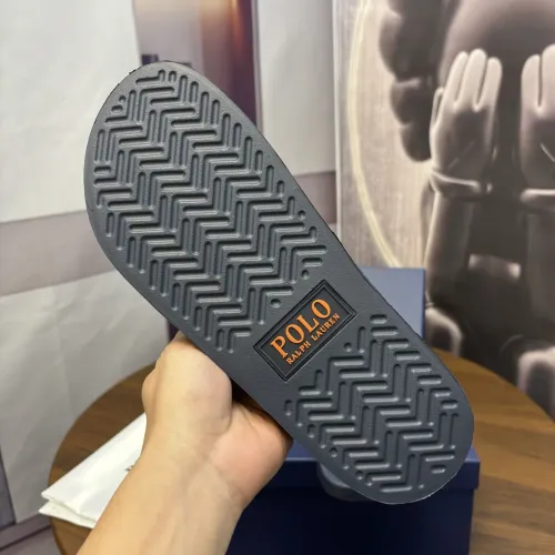 Replica Ralph Lauren Polo Slippers For Men #1435189 $45.00 USD for Wholesale