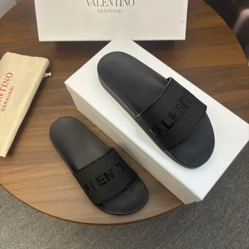 Replica Valentino Slippers For Men #1435194 $42.00 USD for Wholesale