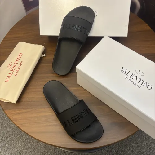 Replica Valentino Slippers For Men #1435194 $42.00 USD for Wholesale