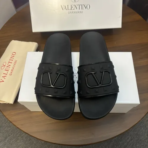 Valentino Slippers For Men #1435196 $42.00 USD, Wholesale Replica Valentino Slippers