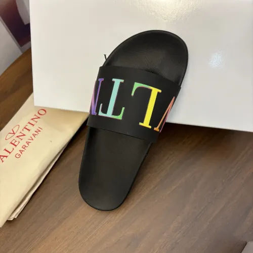 Replica Valentino Slippers For Men #1435201 $42.00 USD for Wholesale
