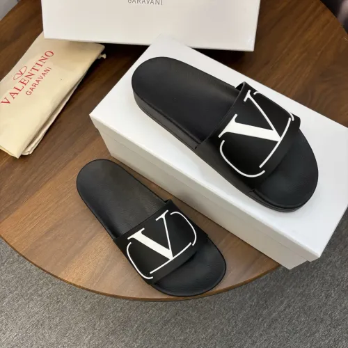 Replica Valentino Slippers For Men #1435202 $42.00 USD for Wholesale