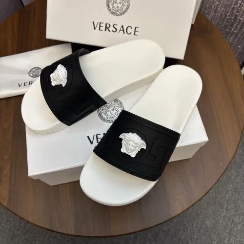 Replica Versace Slippers For Women #1435233 $42.00 USD for Wholesale