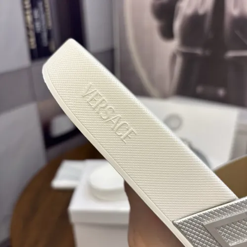 Replica Versace Slippers For Men #1435241 $42.00 USD for Wholesale