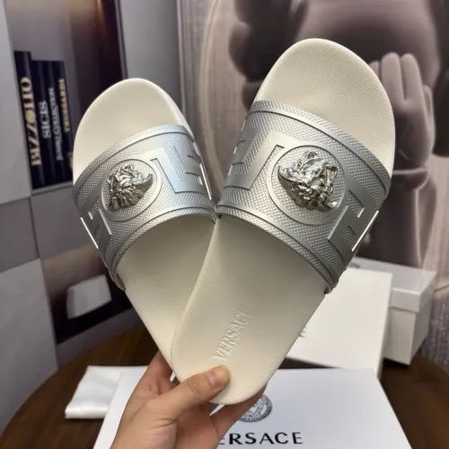 Replica Versace Slippers For Women #1435242 $42.00 USD for Wholesale