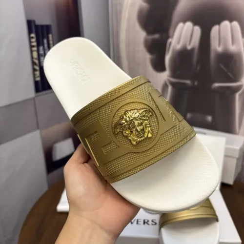 Replica Versace Slippers For Women #1435248 $42.00 USD for Wholesale