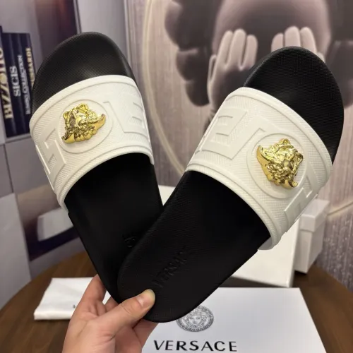 Replica Versace Slippers For Women #1435252 $42.00 USD for Wholesale