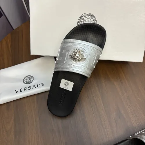 Replica Versace Slippers For Men #1435255 $42.00 USD for Wholesale