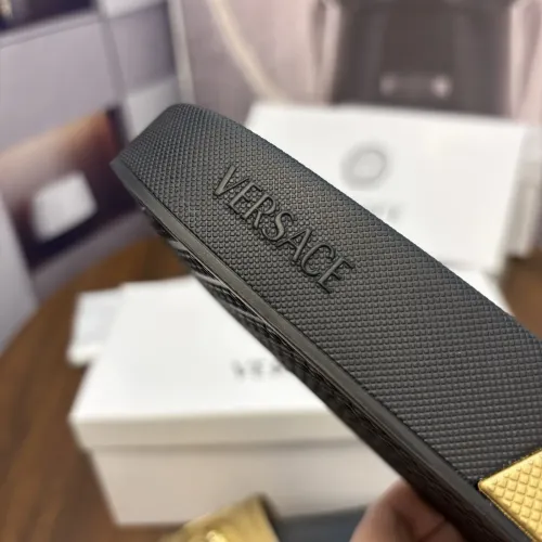 Replica Versace Slippers For Men #1435261 $42.00 USD for Wholesale