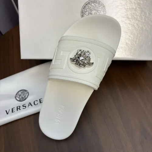 Replica Versace Slippers For Men #1435268 $42.00 USD for Wholesale