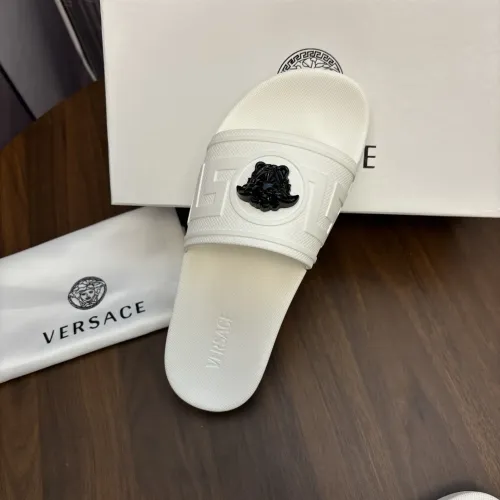 Replica Versace Slippers For Women #1435275 $42.00 USD for Wholesale